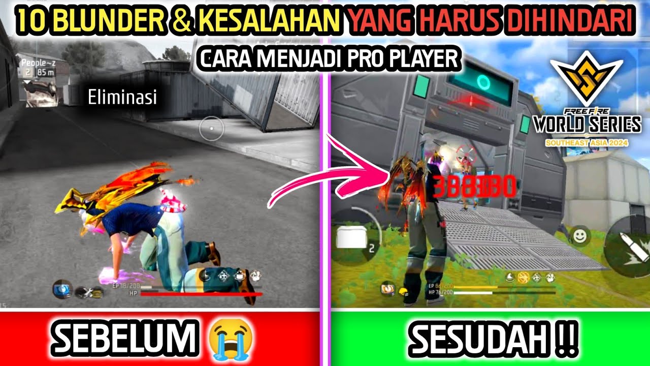 99% HARUS DIHINDARI❗10 BLUNDER & KESALAHAN SAAT MAIN FF !! KUASAI INI PASTI JAGO MAIN FF