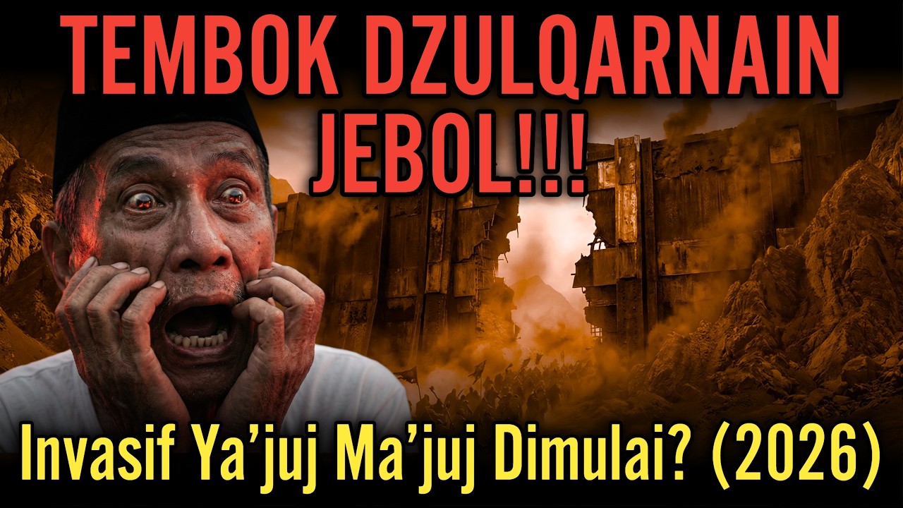2026: LEDAKAN POPULASI YA’JUJ MA’JUJ? Misteri Jebolnya Tembok Dzulqarnain & Skenario Dahaga Massal