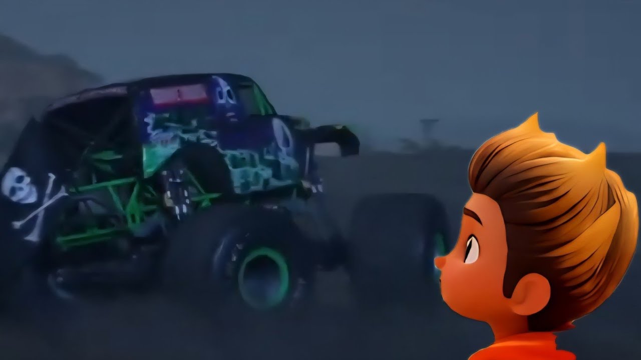 Monster jam showdown PS4 showdown extra con grave digger-ian juega