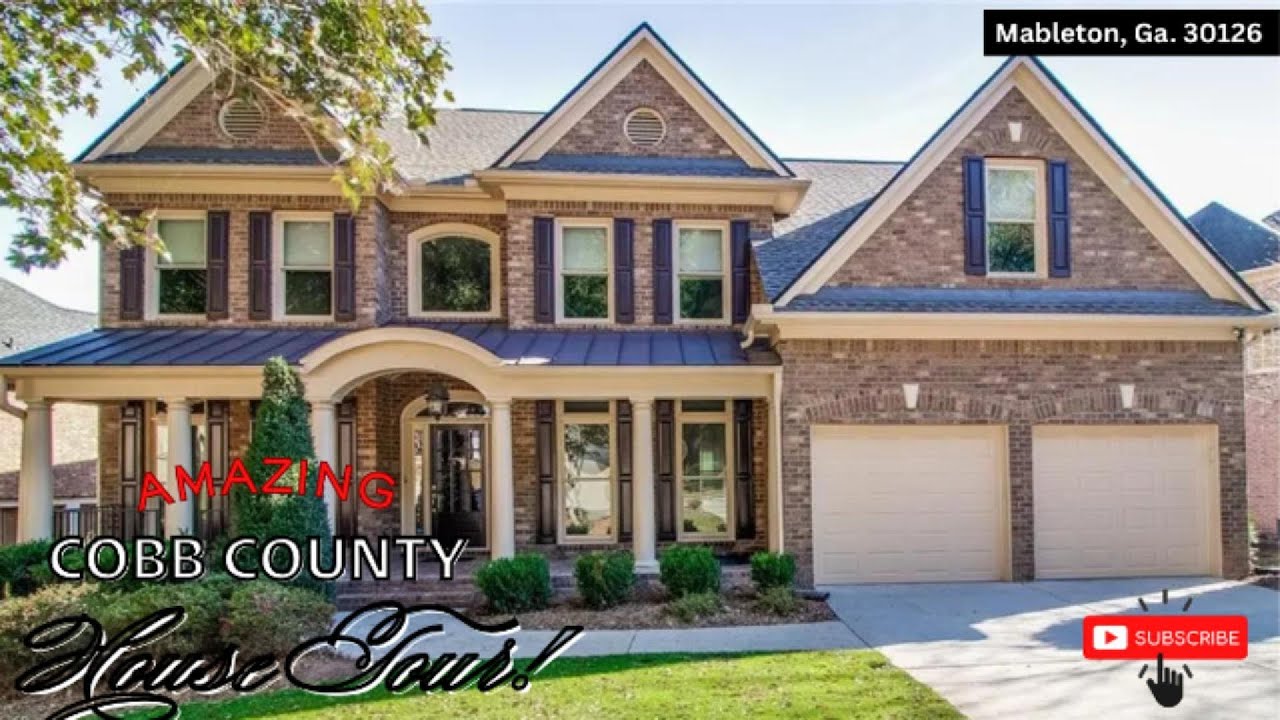 HOUSE TOUR| Atlanta House For Sale| Cobb County| Mableton, Ga.|Basement| No Bank! No Credit Option!