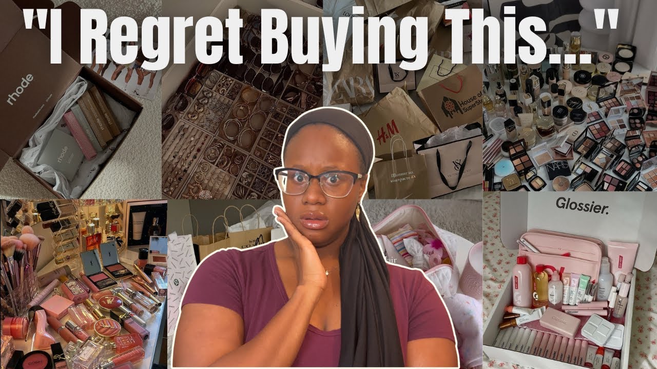 POV: You bought new clothes & skincare to feel better… but now you regret it