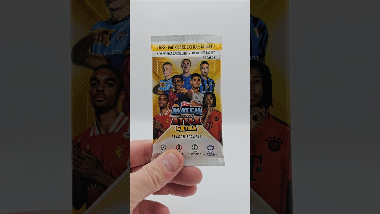 Topps Match Attax Extra 2024 2025 RIP #shorts #tradingcards #matchattax #topps