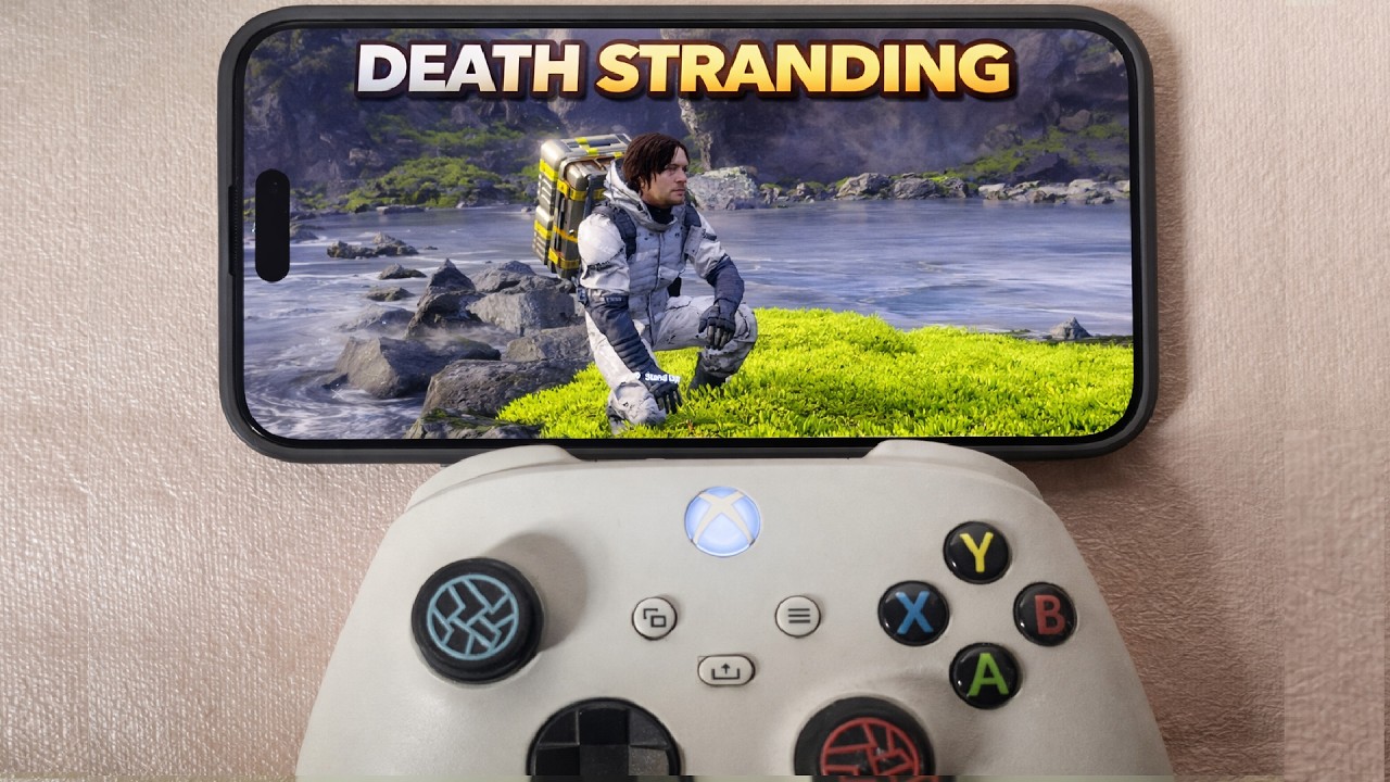 Death Stranding on iPhone 16 Pro Max 🔥 Console Gameplay with Xbox Controller