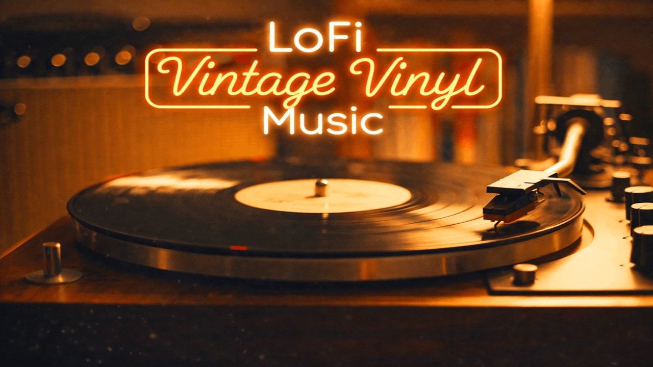 LoFi Vintage Music [Vinyl Crackle & Hiss] - Instrumental Jazz Beats Mix