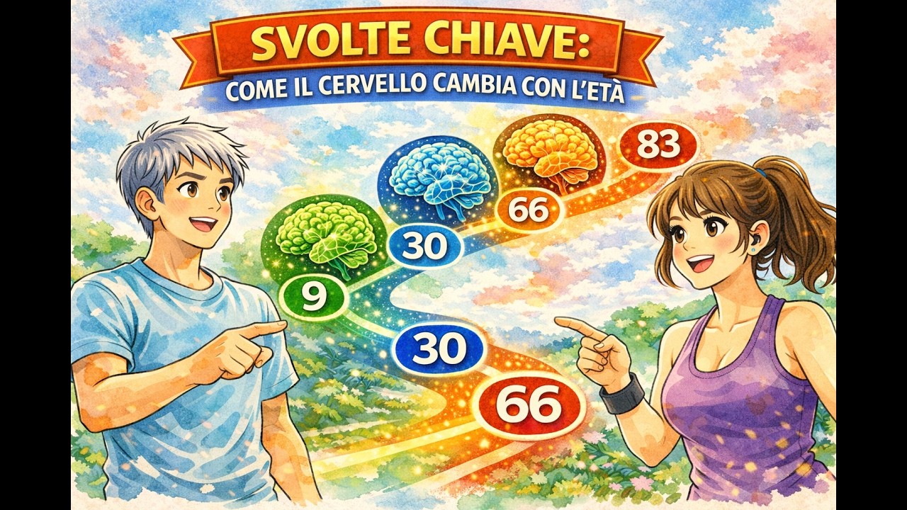 SVOLTE CHIAVE: COME IL CERVELLO CAMBIA CON L'ETÀ