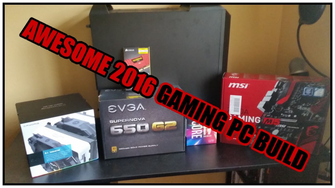New Gaming/Rendering PC Build 2016 (Skylake build)