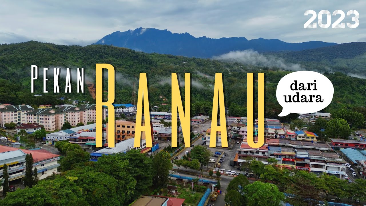 #udara_b 23 | Pekan Ranau, Sabah dari udara