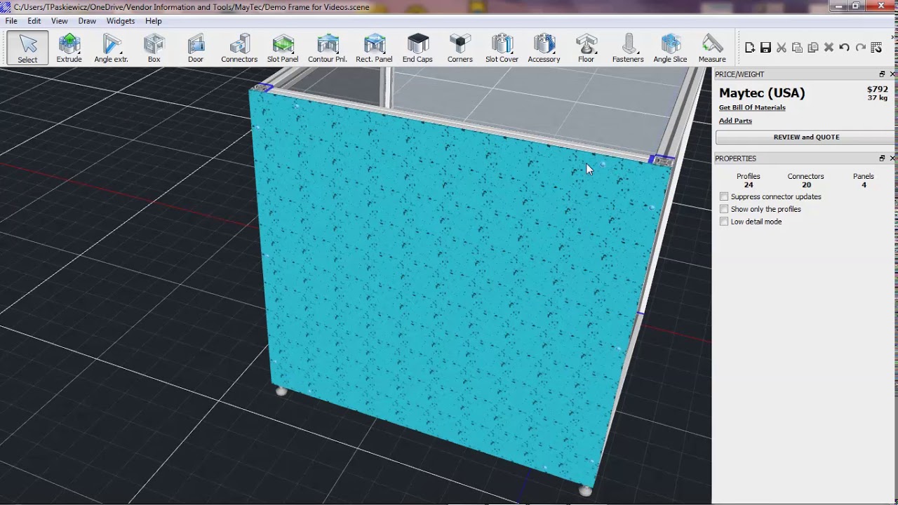 How to Add Panels in the Maycad Design Software Presented by Tom Paskiewicz