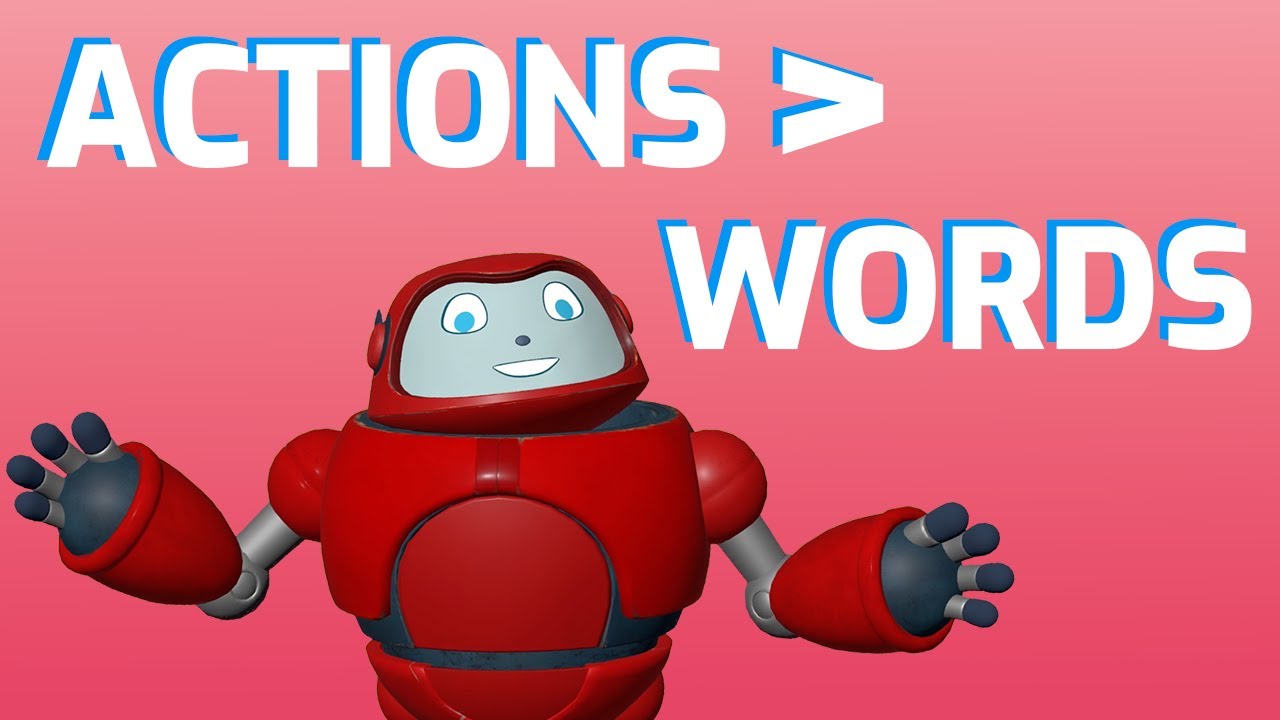 Gizmo's Daily Bible Byte - 029 - 1 John 3:18 - Actions (are greater than) Words