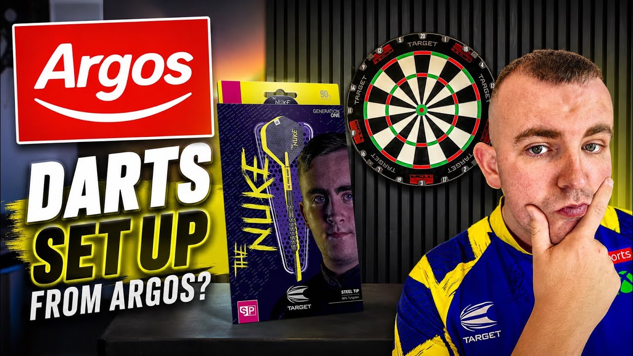 DARTS SET UP FROM ARGOS? I BOUGHT LUKE LITTLER DARTS TO GIVEAWAY