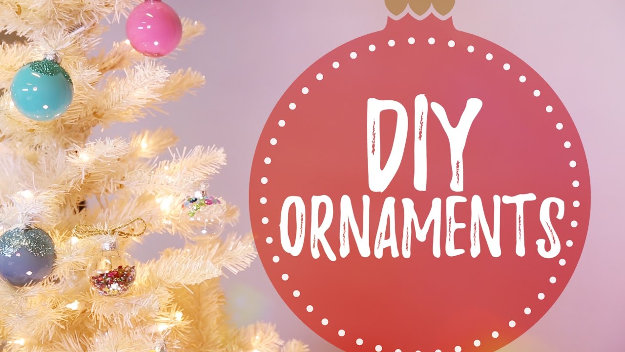 DIY Holiday Ornaments