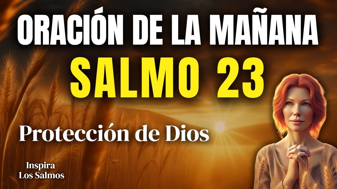 ORACIÓN DE LA MAÑANA CON EL SALMO 23 | Dios Te Protege Hoy