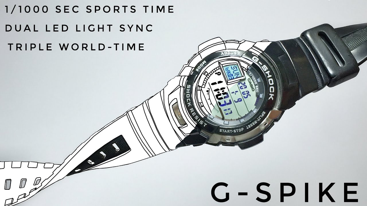 Casio G-Shock G7700 G7710 full review | Multi World time & Motorsports timer watch