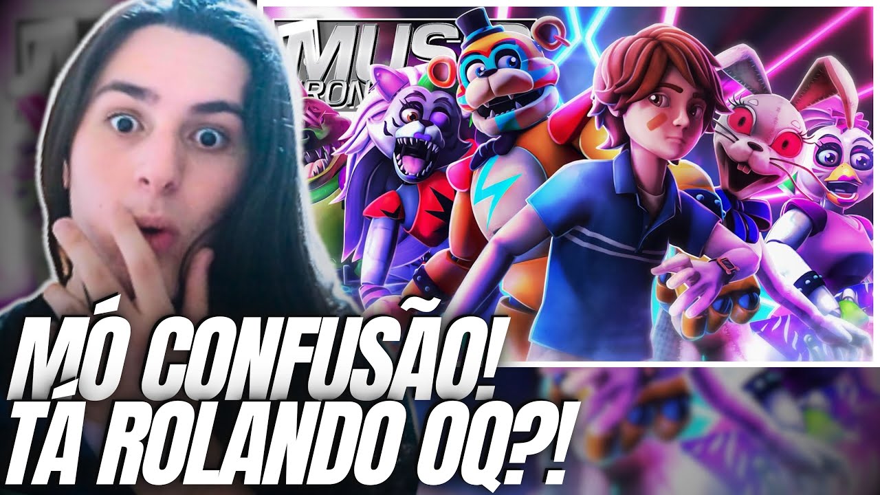 MLK MUITO TROLL! Rap do FNAF (Security Breach) - BEM-VINDO AO PIZZAPLEX | IRON MASTER | REACT