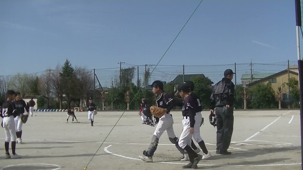 20260301A蒲生地区新人戦vs登戸ファイターズ①(１回表から3回表途中まで)
