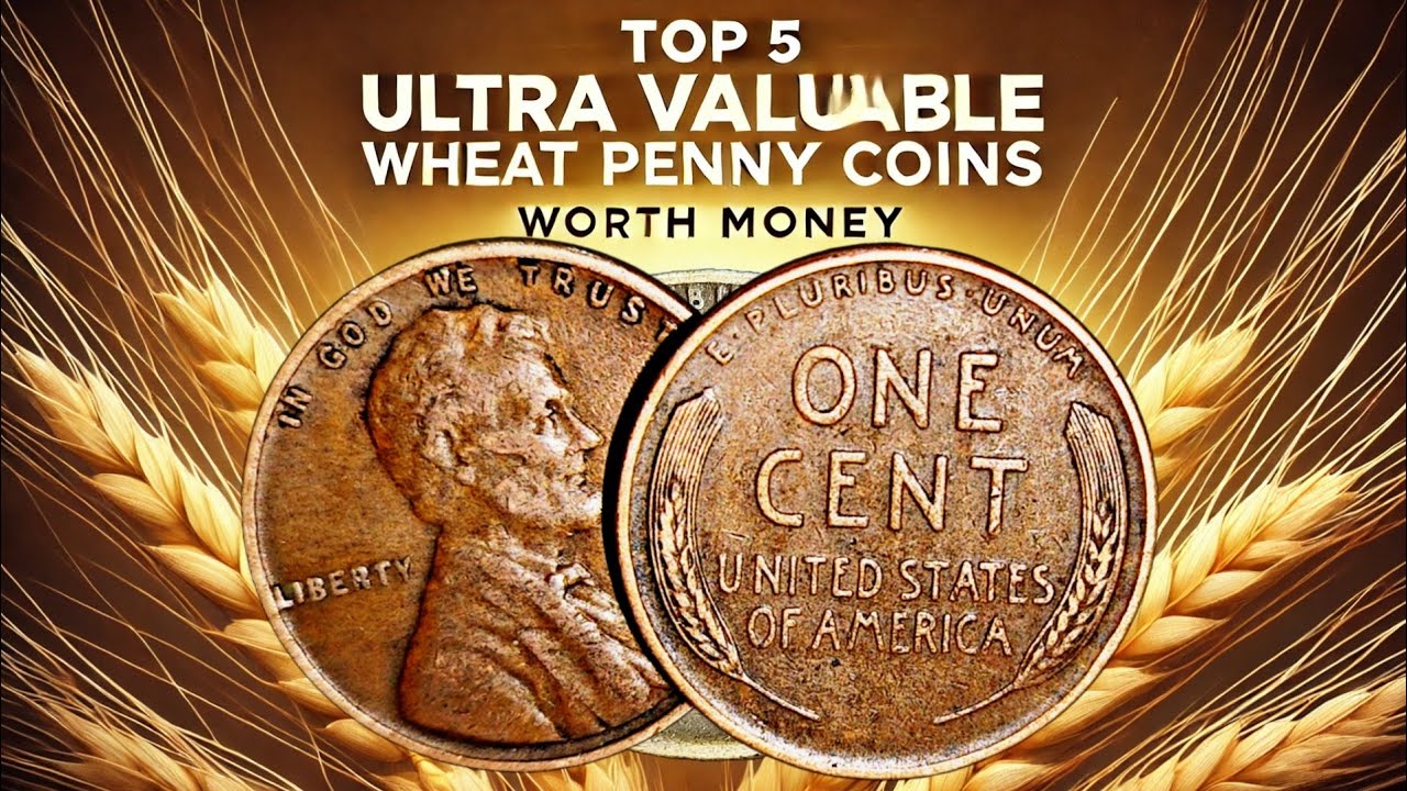 Ultra Rare 5 Wheat Penny Coins worth $2 Million &ndash; Check Your Pocket Now