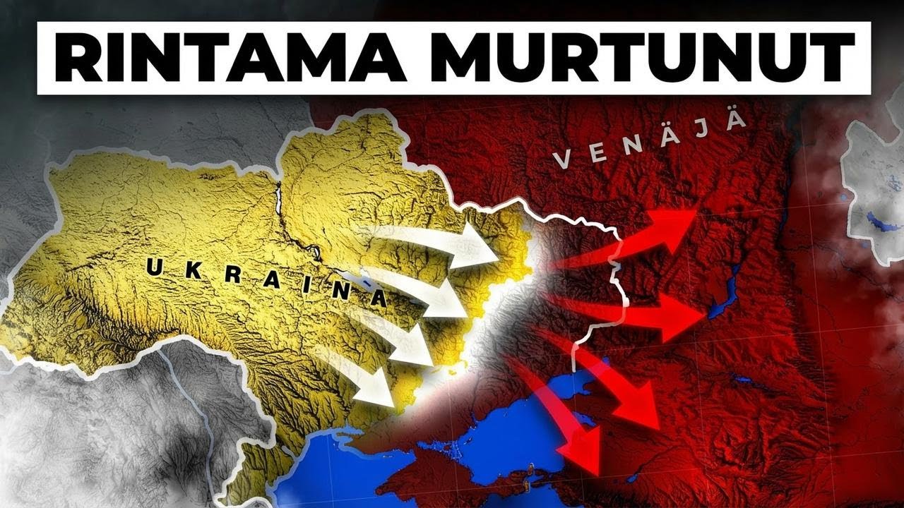 Ukraina murtautui Venäjän rintaman läpi – hurja 9,5 km eteneminen yhdellä iskulla