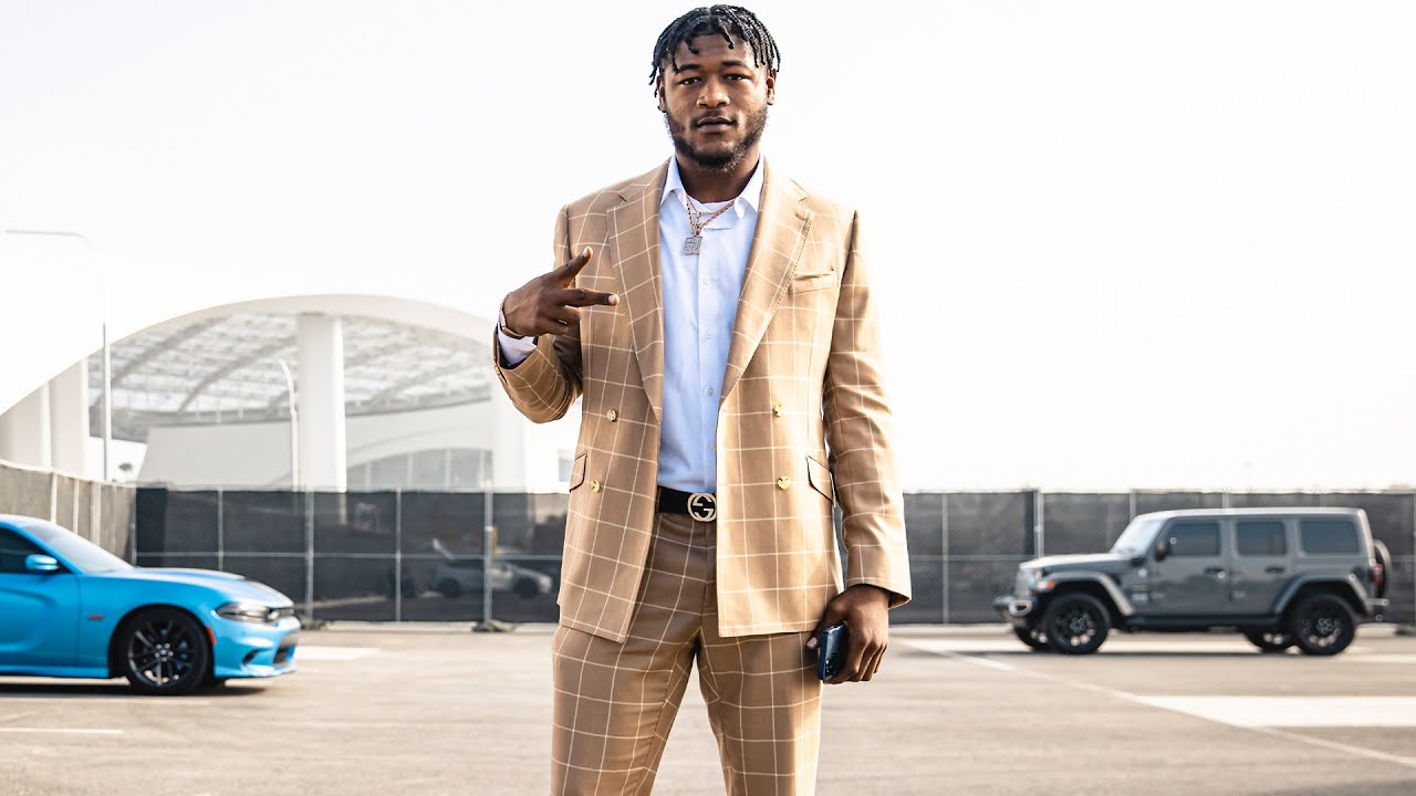 Rams LB Ernest Jones Gets Custom Indochino Gameday Suit & Talks Style Inspiration | Dress Like A Ram