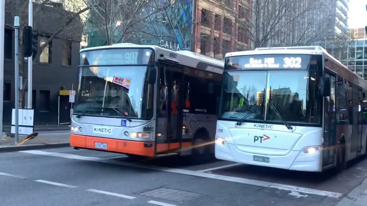 Buses In Melbourne CBD