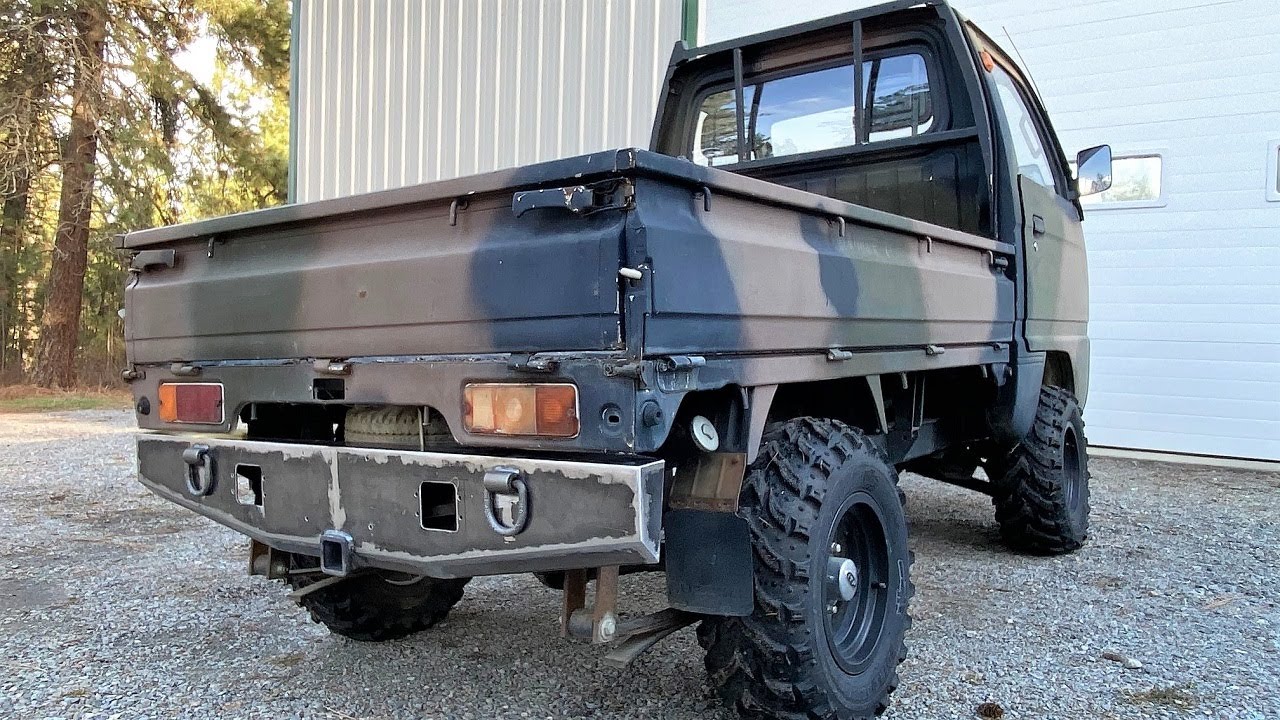 Rear Bumper Build For My Suzuki Carry Mini Truck!