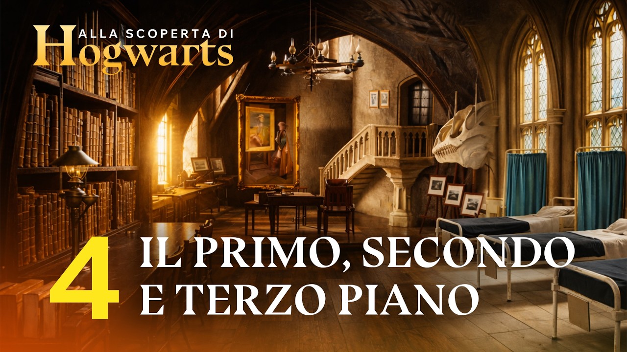 Alla scoperta di Hogwarts | Episodio 4: Il Primo, Secondo e Terzo Piano