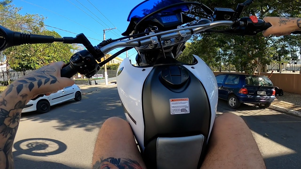 PRIMEIRA VOLTA DE XT660 MELHOR MOTO PRA GRAU
