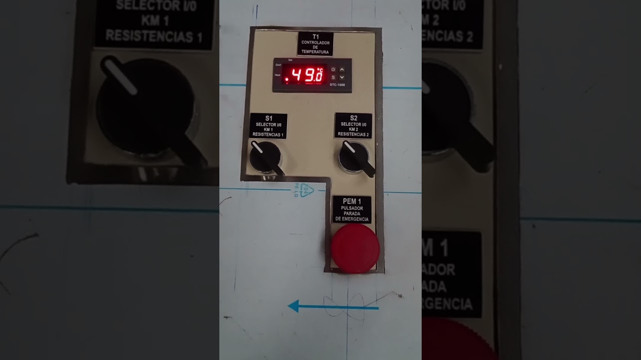 Tablero de Control de Temperatura | DUBER Ingenier&iacute;a #procesos #ingenieria #controldeprocesos