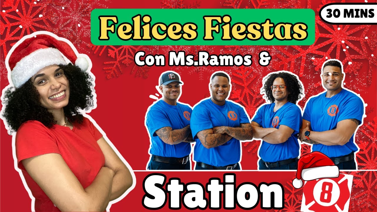 Merry Christmas Ft @Station8tv | Felices Fiestas | Ms.Ramos | Bilingual Episode