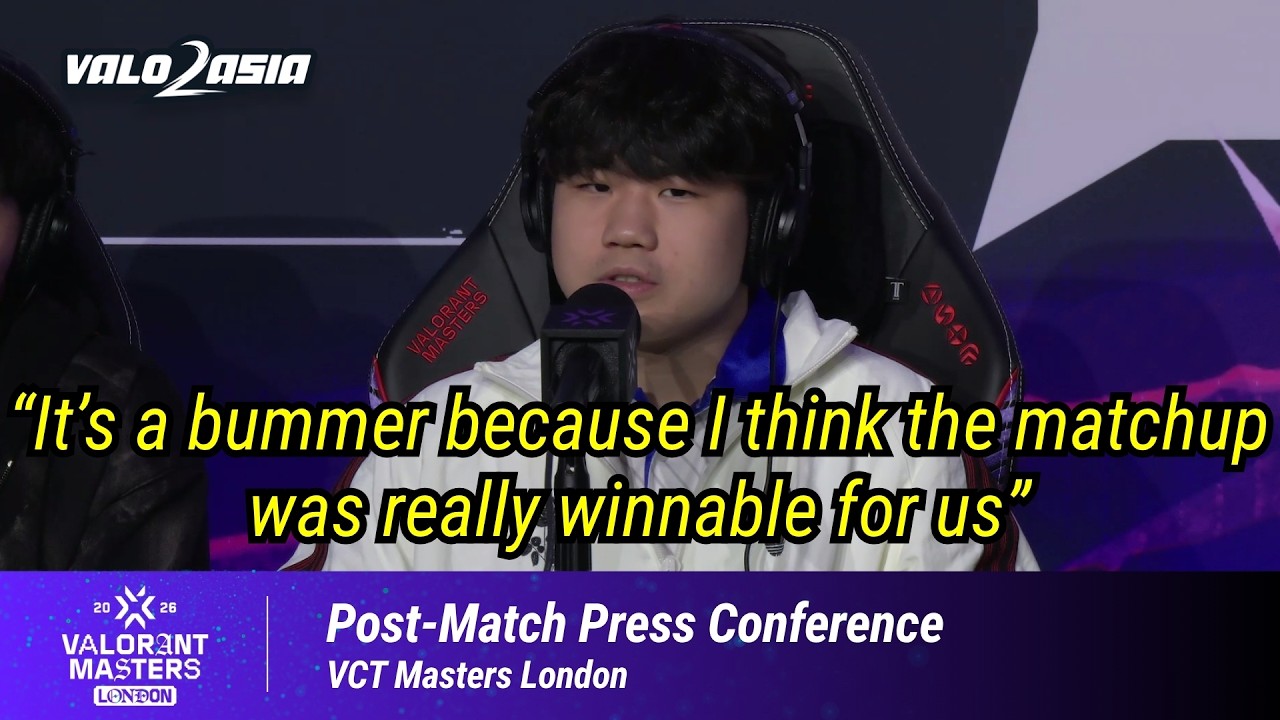 Global Esports (GE vs. XLG) | VALORANT Masters London | Post-match Press Conference