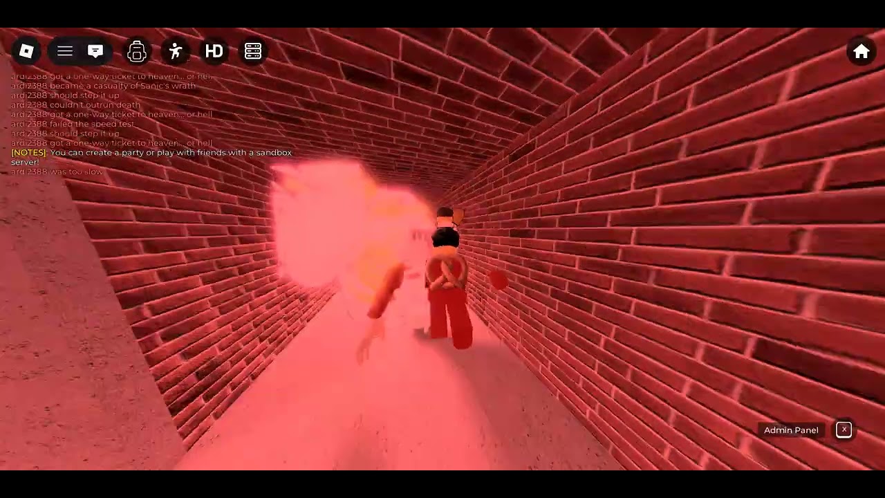 sanic chase clip 2