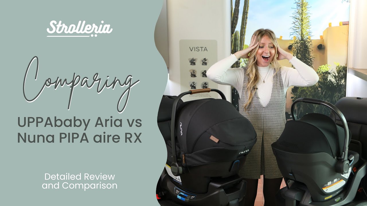 Сравнение детских автокресел UPPAbaby Aria и Nuna PIPA Aire RX