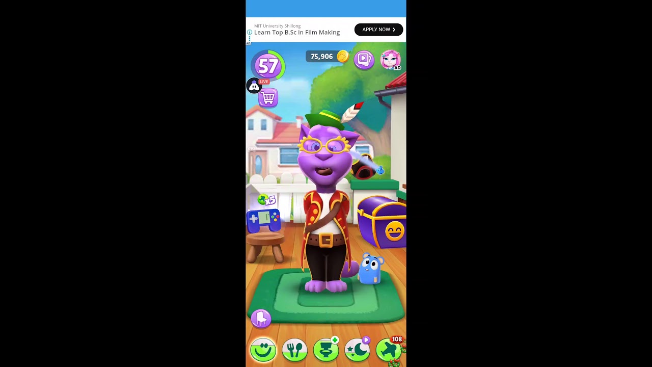 My Talking Tom 2🦜🦜🦜❤️🤗🤗 Was A Ordinary Cats Live