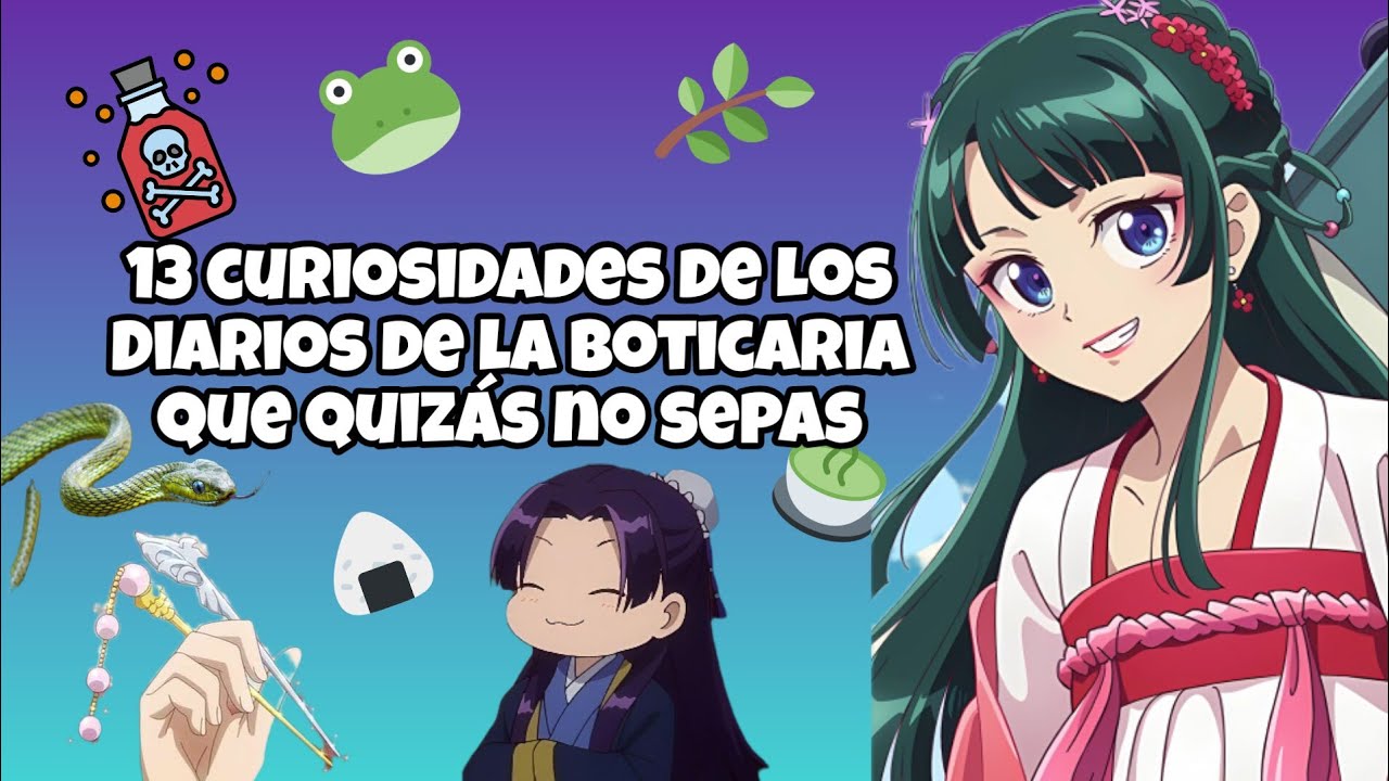 13 Cosas que NO Sabías de Kusuriya no Hitorigoto | ¡Curiosidades IMPERDIBLES!🌿
