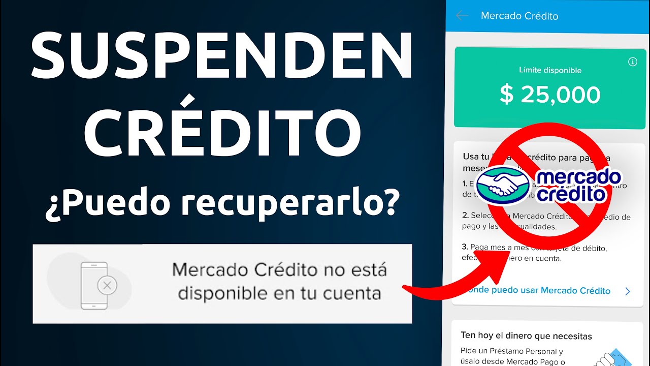 ME CANCELAN mi línea de MERCADO CRÉDITO (¿Injustamente?) | ¿Puedo reactivarlo?
