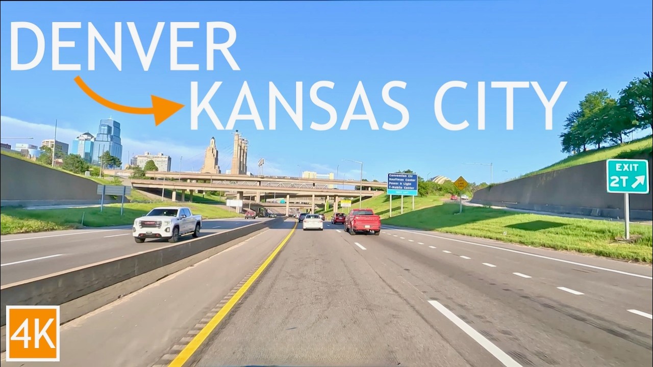 Denver to Kansas City Drive | Full Road Trip in 4K | Scenic American Highway Journey