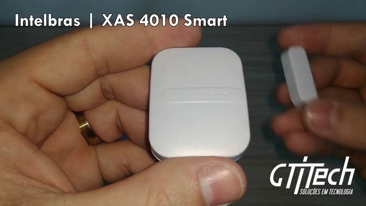 ALARME | Sensor S/ Fio Magnetico Intelbras XAS 4010 Smart - Unboxing