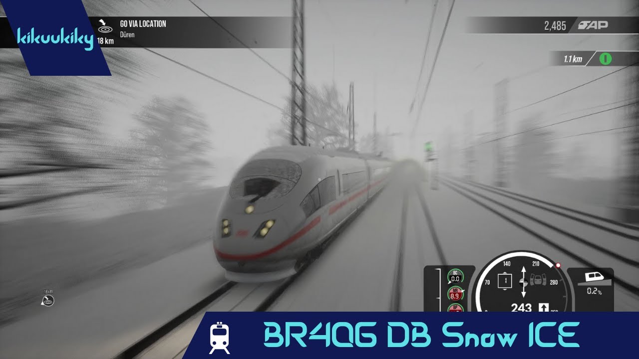 Train Sim World 3 - BR406 DB Snow ICE (PC HD) [60FPS]