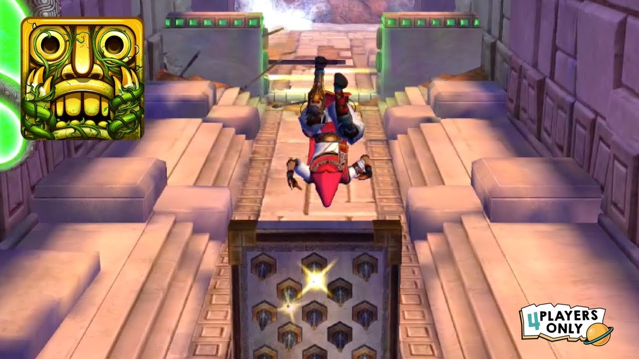 Temple Run 2 | THE BLAZING RACE CHALLENGE w/ Karma Lee Shadow Walker By Imangi