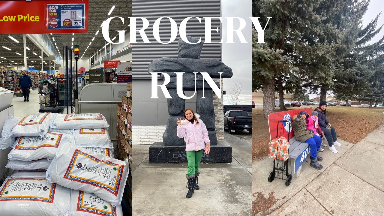 Grocery run at Lethbridge Alberta| vlog # 51| superchereyvlogs