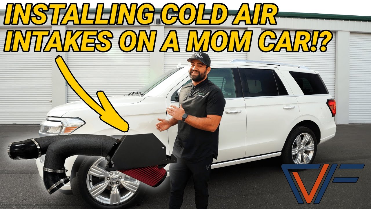 Как установить воздухозаборники холодного воздуха CVFab на Ford Expedition 22-25!