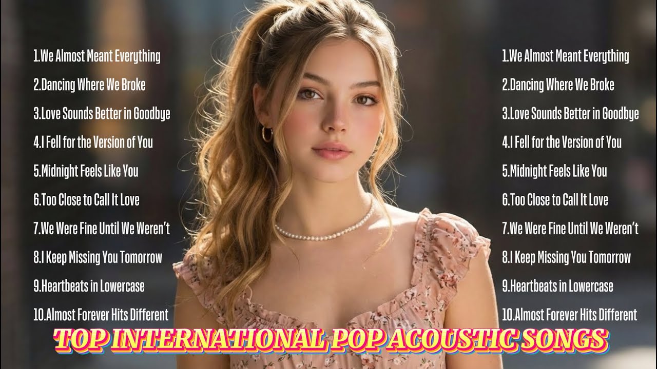 Top International Pop Acoustic Songs 2026 💗 Best Hits Collection