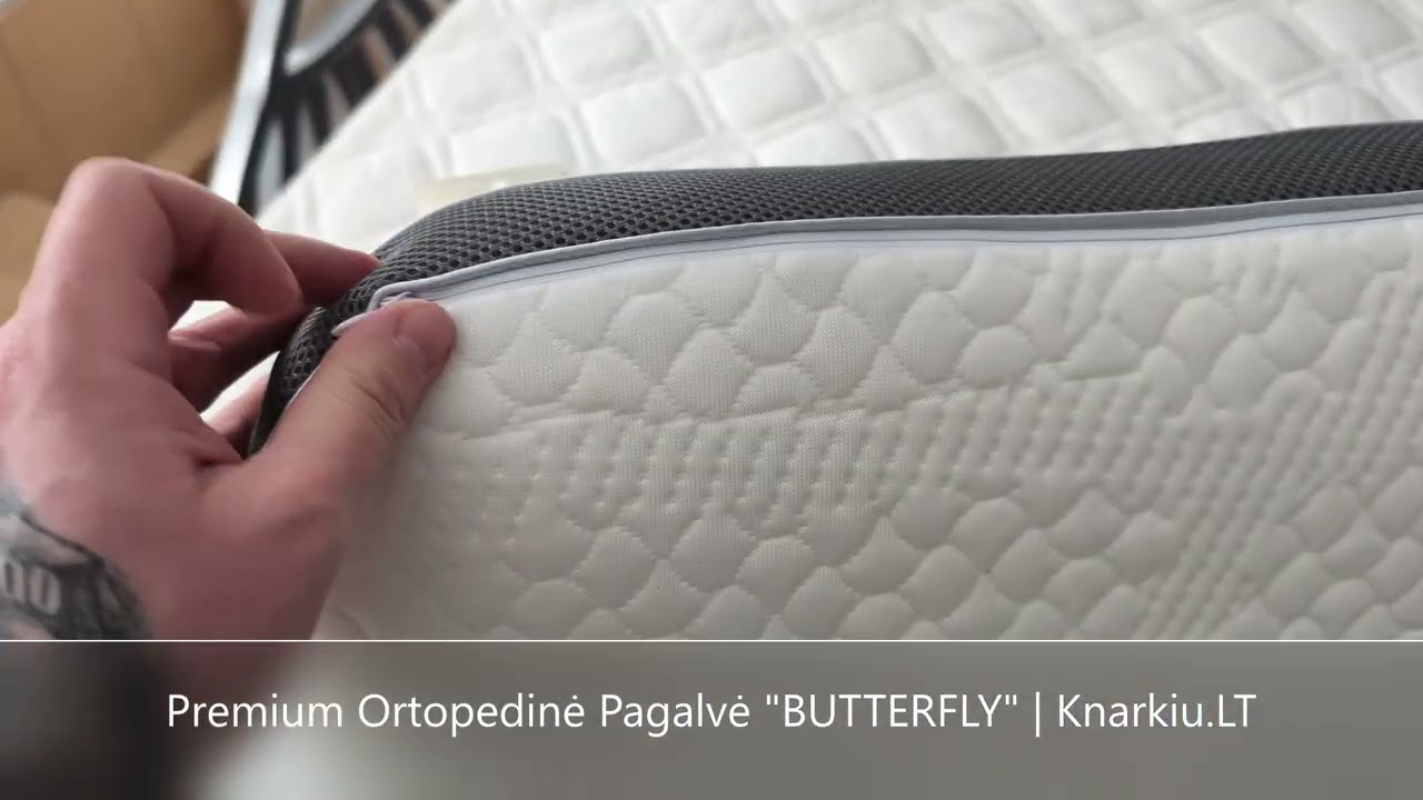 Premium ortopedinė pagalvė “BUTTERFLY”