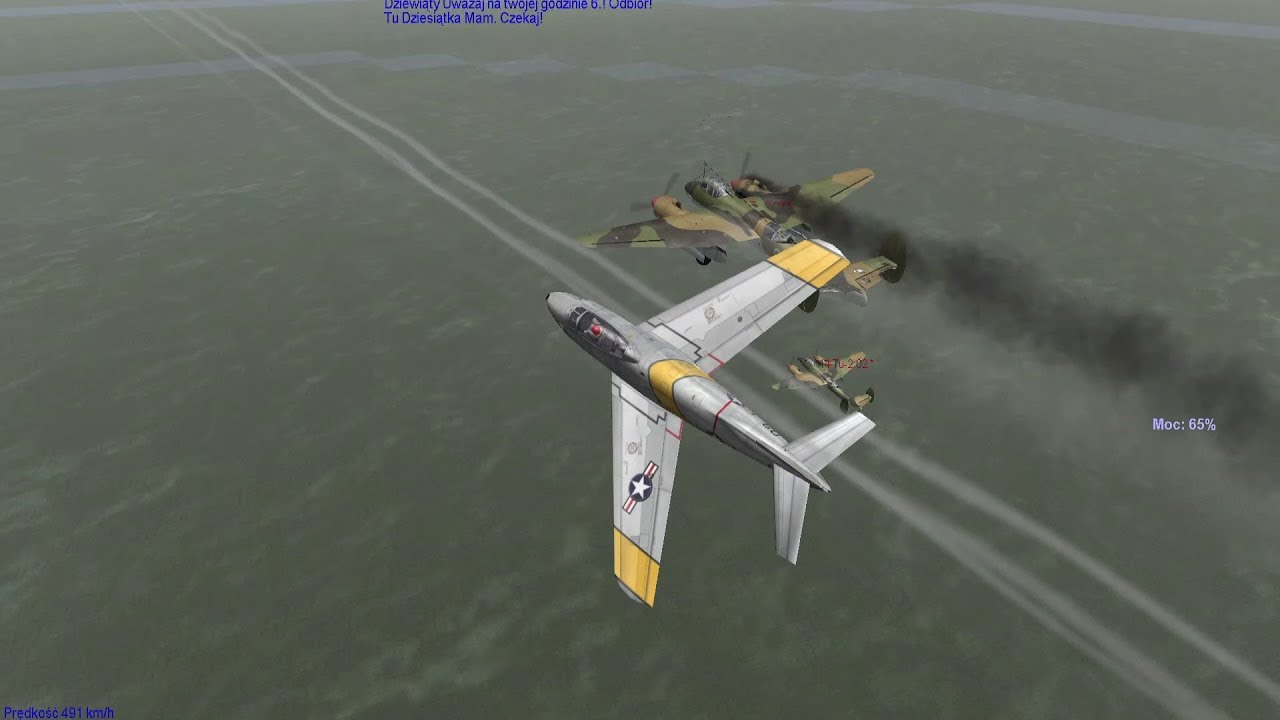IL-2 1946: Aircombat North American F-86 Sabre versus  Tupolev Tu-2 & Lavochkin La-11
