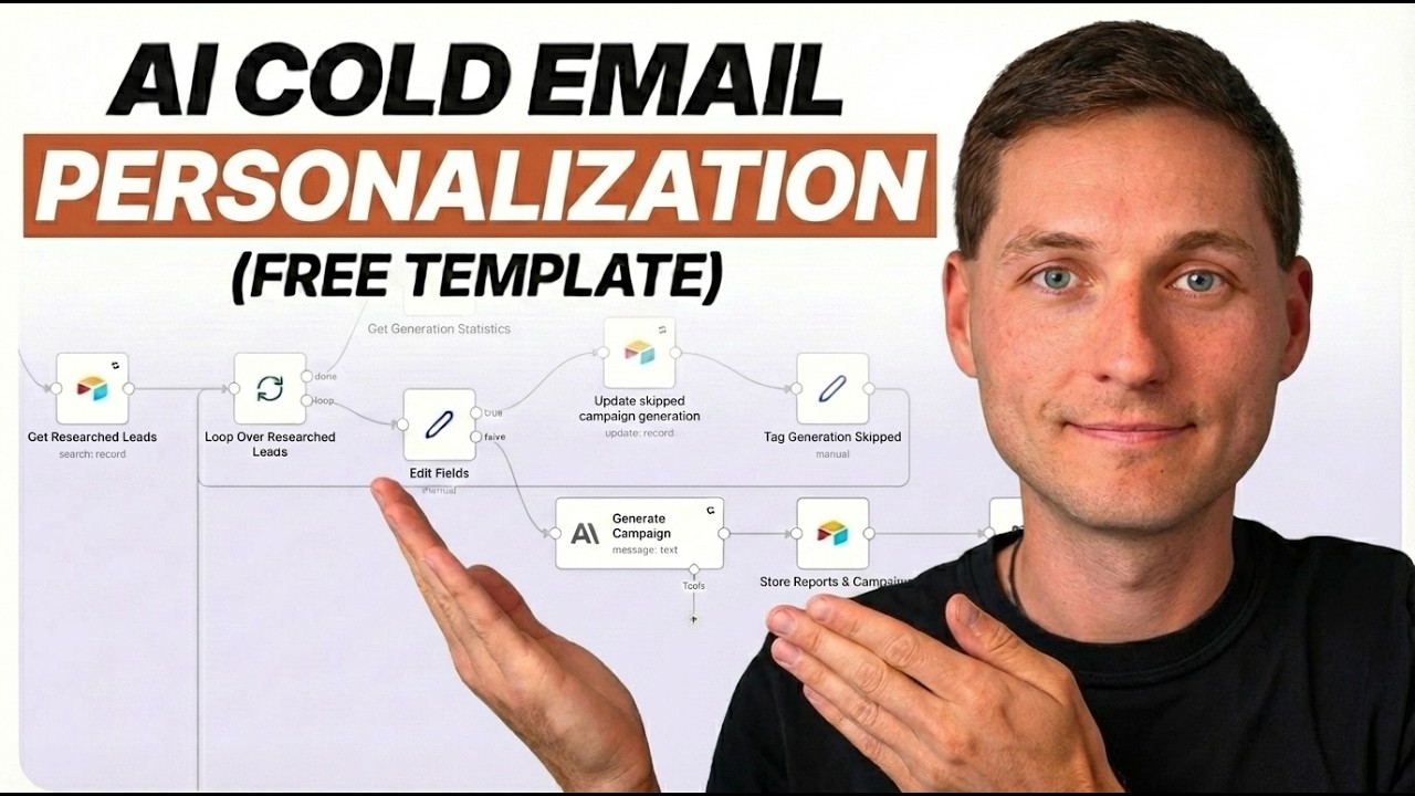 I Automated 1,000+ Personalized Cold Emails in 15 Minutes (Full System)