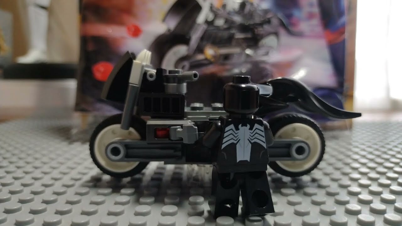 Сборка Lego Marvel (30679) Venom street bike (2024)