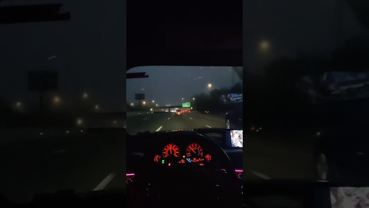 POV: Rainy Night Highway Cruise 🌃🎶