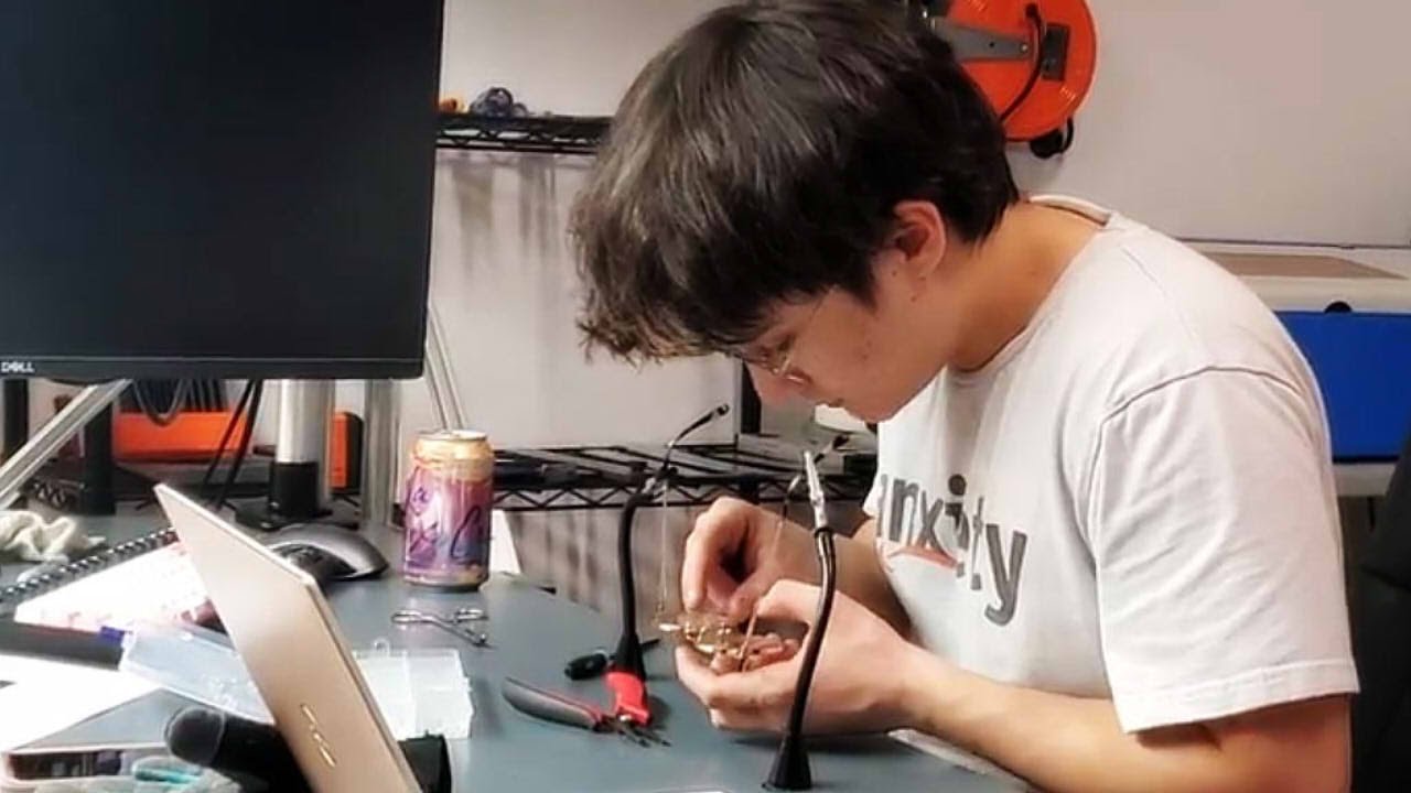 michael fixes my glasses
