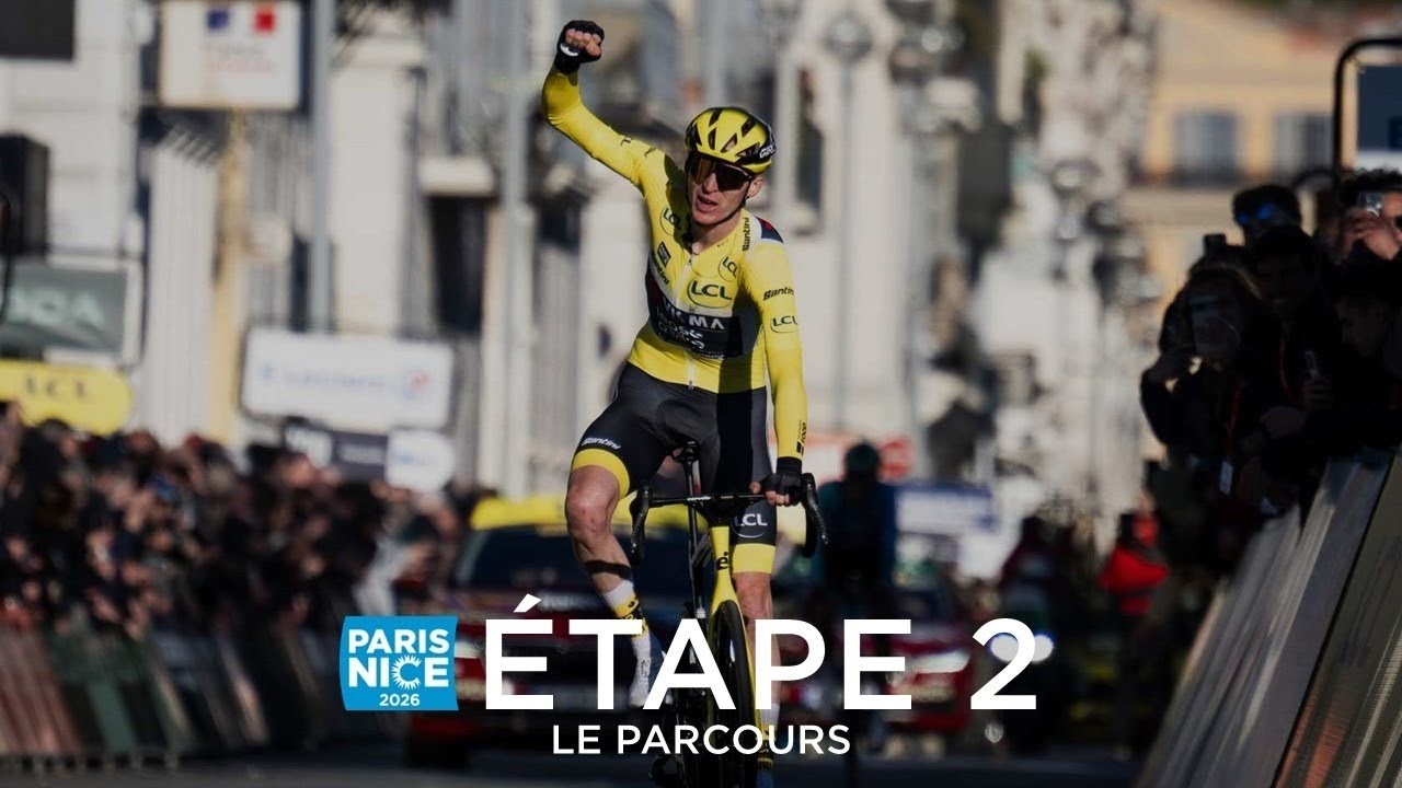 Stage 2 official route - Paris-Nice 2026
