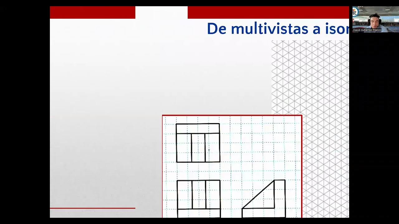 Pasar de una proyección de multivistas  a Isométricos