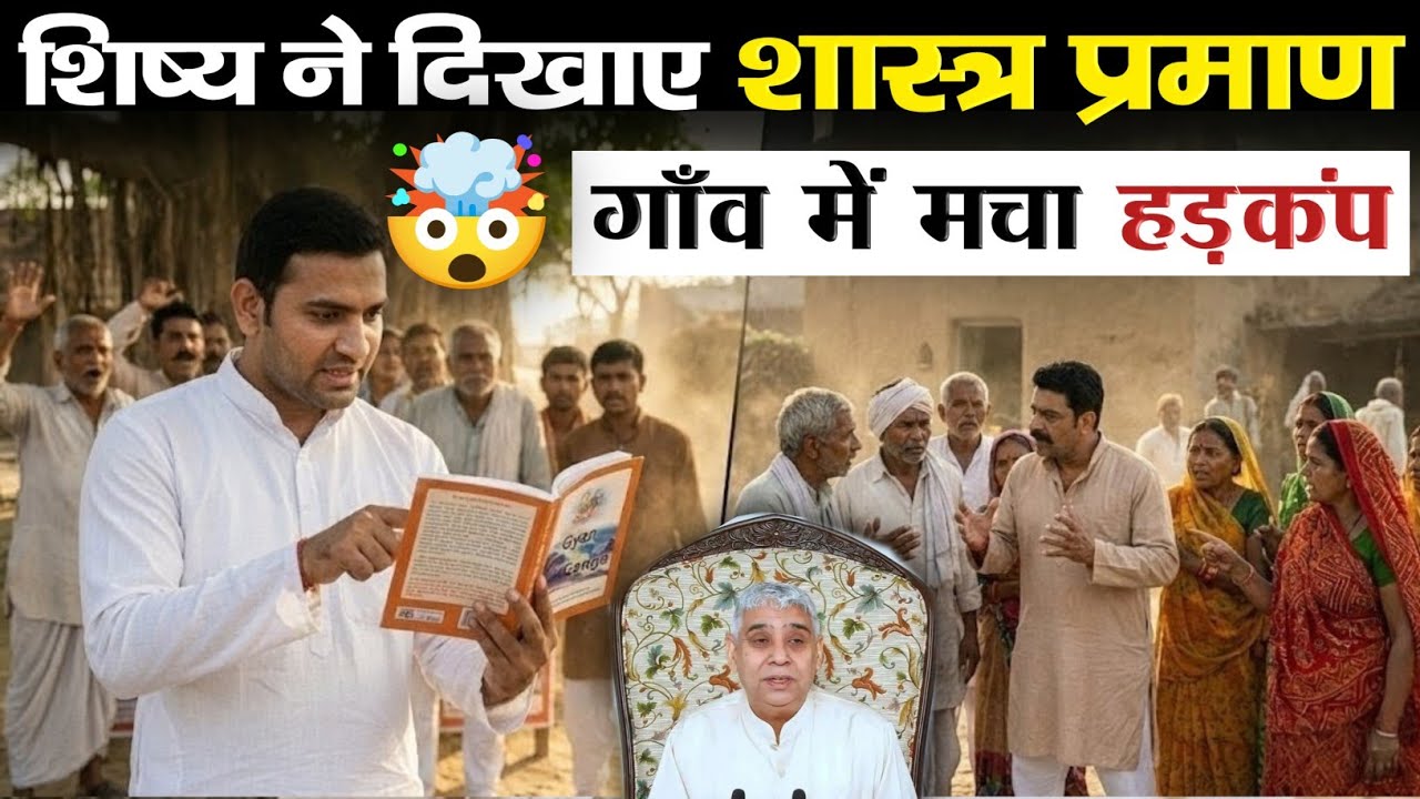 गांव वाले रह गए हैरान 😱 | ज्ञान गंगा की सच्चाई | संत रामपाल जी महाराज | कबीर साहेब | Satlokashram